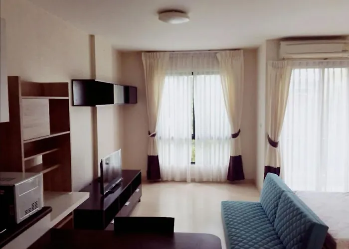 Aparthotel Nice Studio! Near Bts Udomsuk Walk To Bitec Bangna *